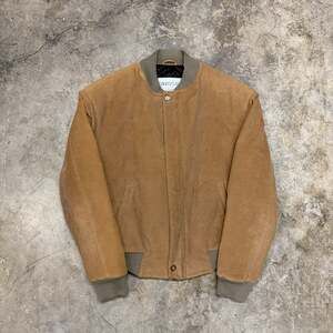 Vintage 70s Chiaroscuro Bomber Jacket, Made in Italy, Size L